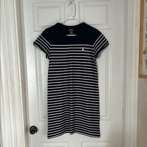 Ralph Lauren Black and White Striped Dress